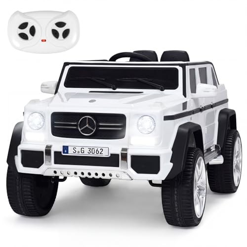 Ride on Car, Licensed Mercedes-Benz Maybach, 12V Battery Powered Vehicle White