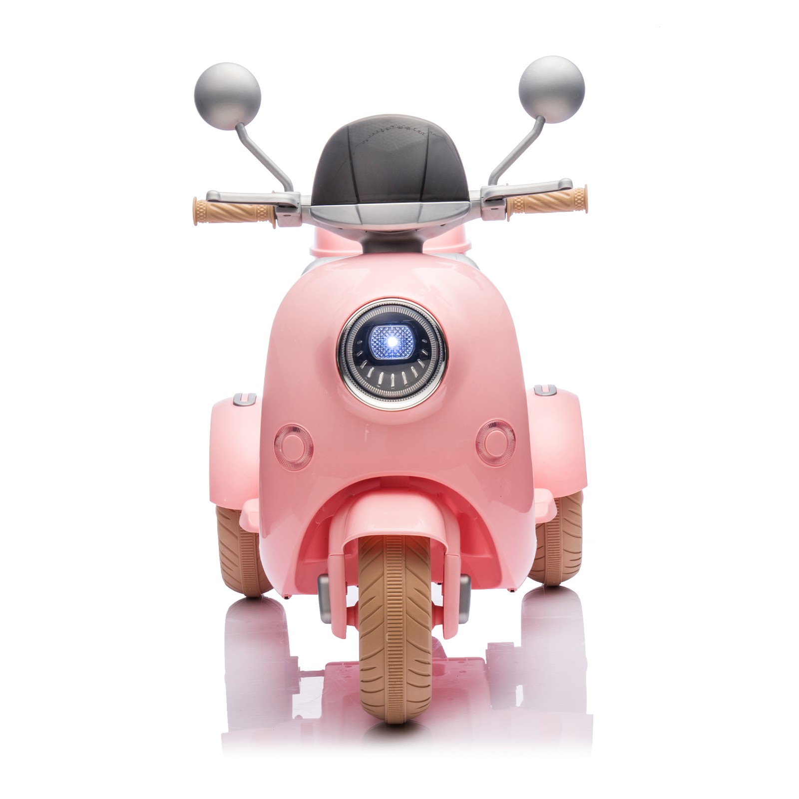 12V 2 Seater Kids Ride on ElecMotorcycle w/ Music Bluetooth LED & Large Trunk