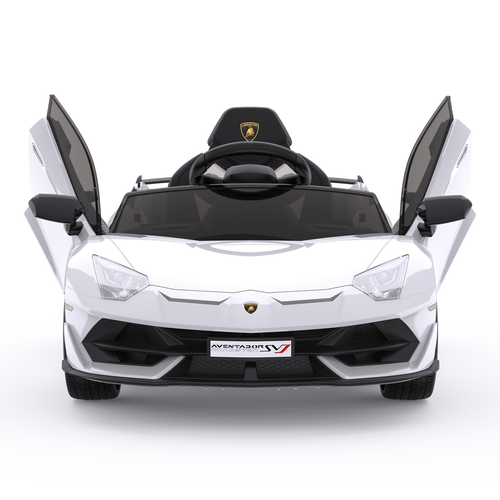 12V Lamborghini Licensed Electric Ride On Car for Kids w/ Remote,Music,LED Light