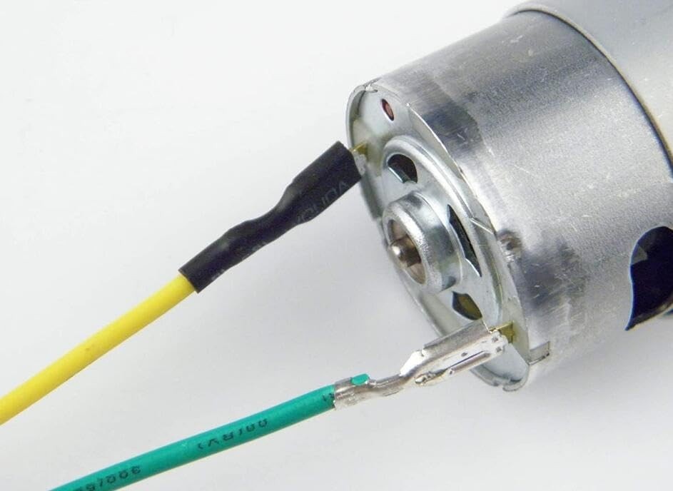 2PCS 12V RS390 Electric Motor 20000RPM with 12 Gear Teeth for Toy Car Accessory