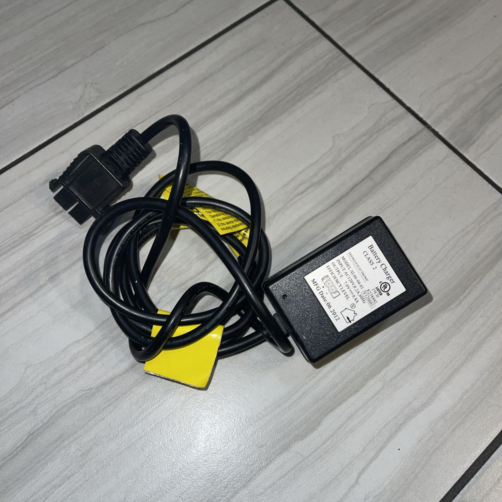 Electronic SL06-04-01 Battery Charger Kid Trax / Motion Trends 7V—.8A