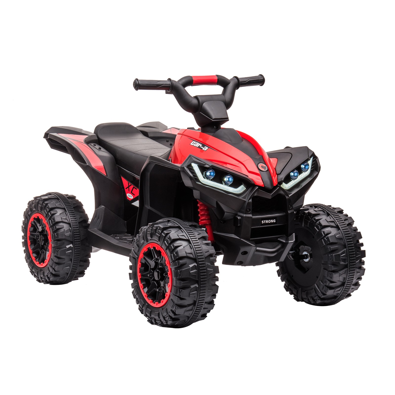 12V Electric Kids ATV Ride On Four Wheeler LED Soft Start Adjustable Speed
