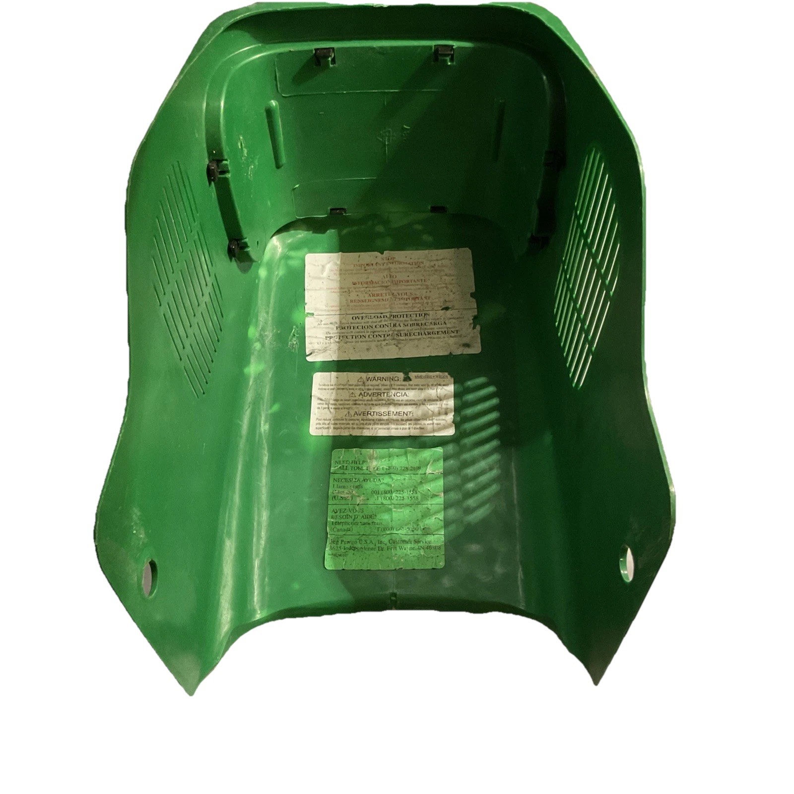 Genuine Peg Perego Joh Deere Hood Assembly Part #SPST8287JVB – Discontinued