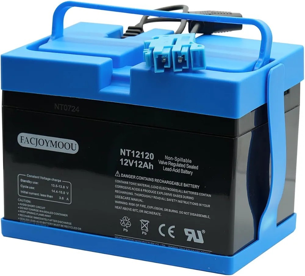 12 Volt Battery for Peg Perego John Deere Gator Polaris Gaucho Rock-in-Chase