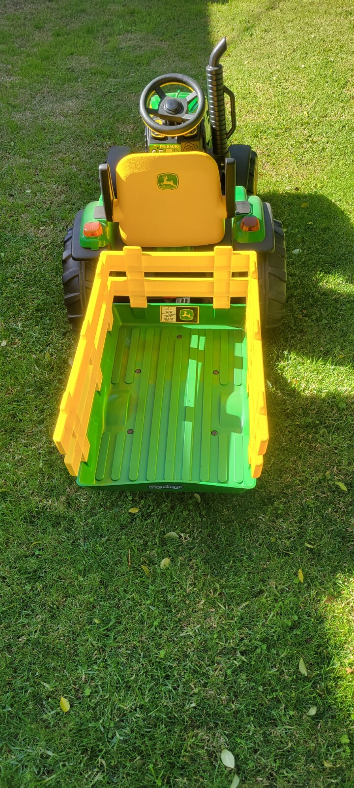 USED Peg Perego John Deere Ground Force Tractor NO SHIPPING
