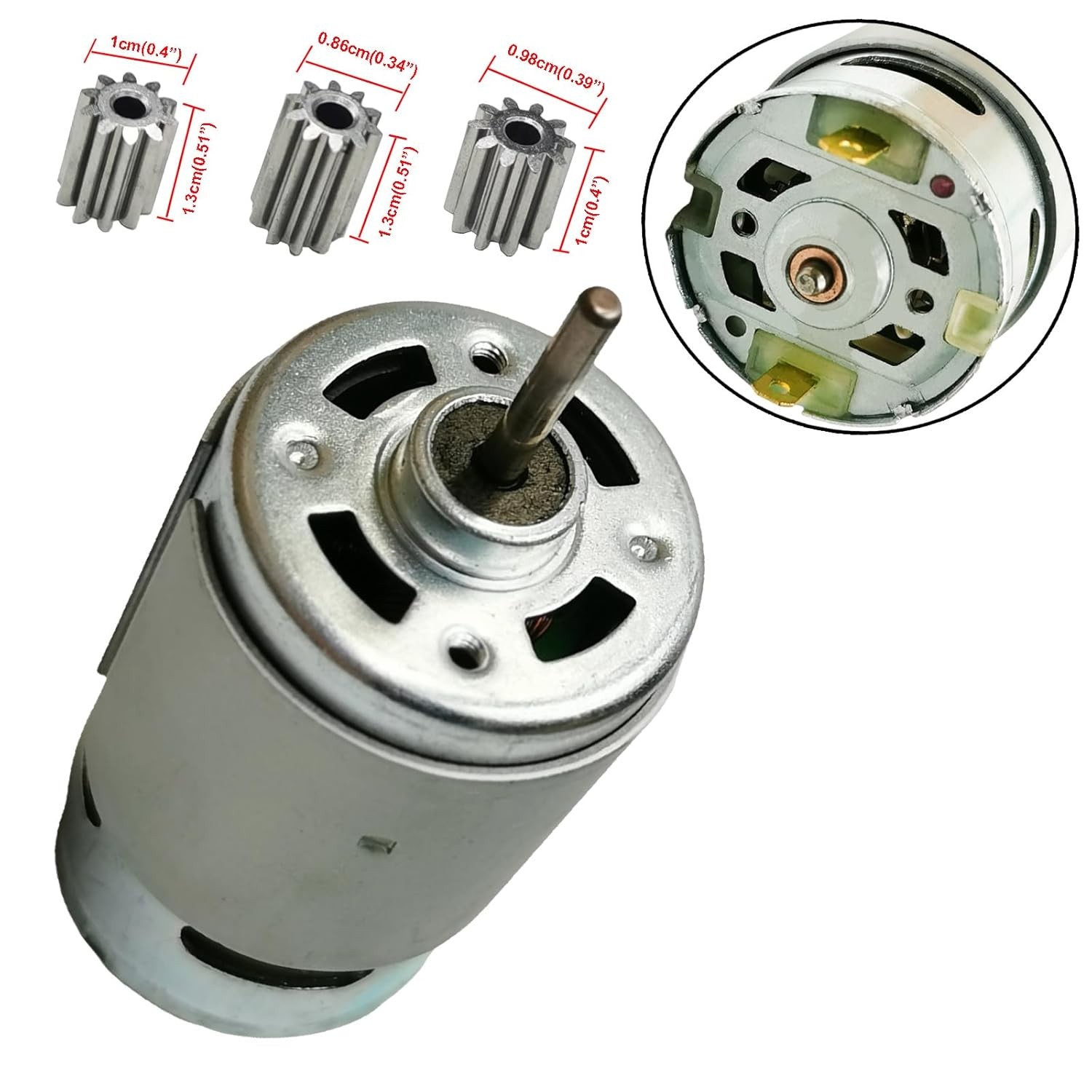 24V DC Motor 12000RPM High Speed Electric Drive Engine for Ride On Car
