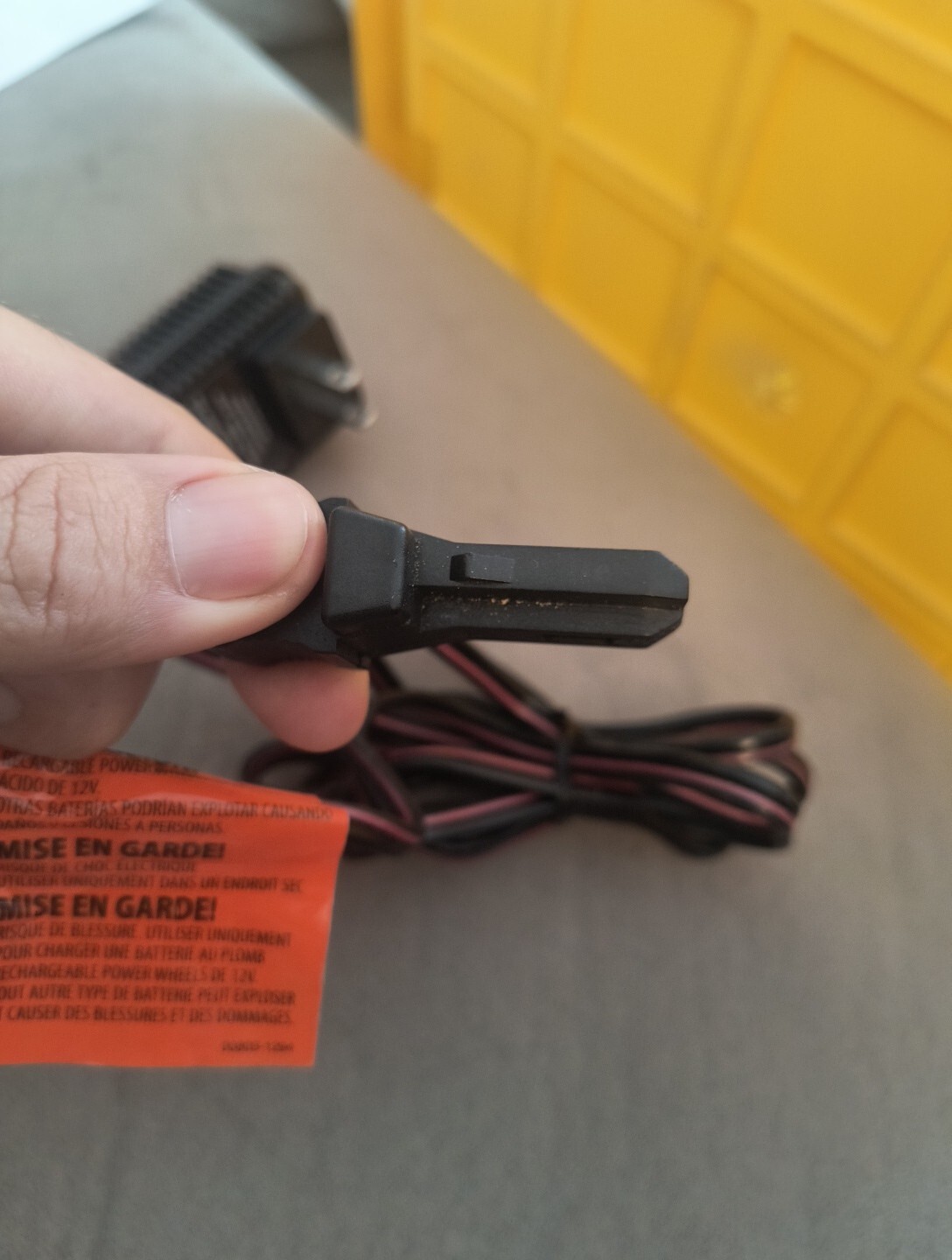 12-Volt Charger for Power Wheels Fisher Price No. 00801-1778