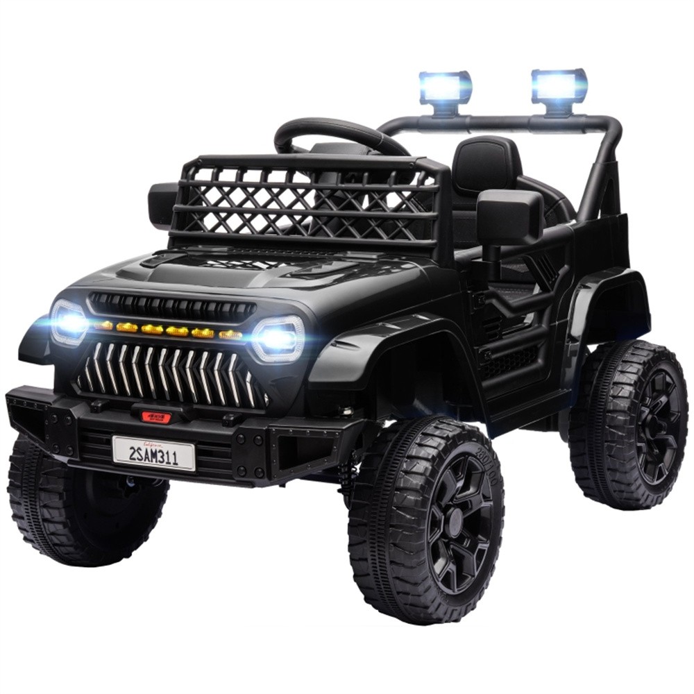 Ride on Toy Electric Car, Children’s Car, 12V Dual Motors Remote Control Drive~