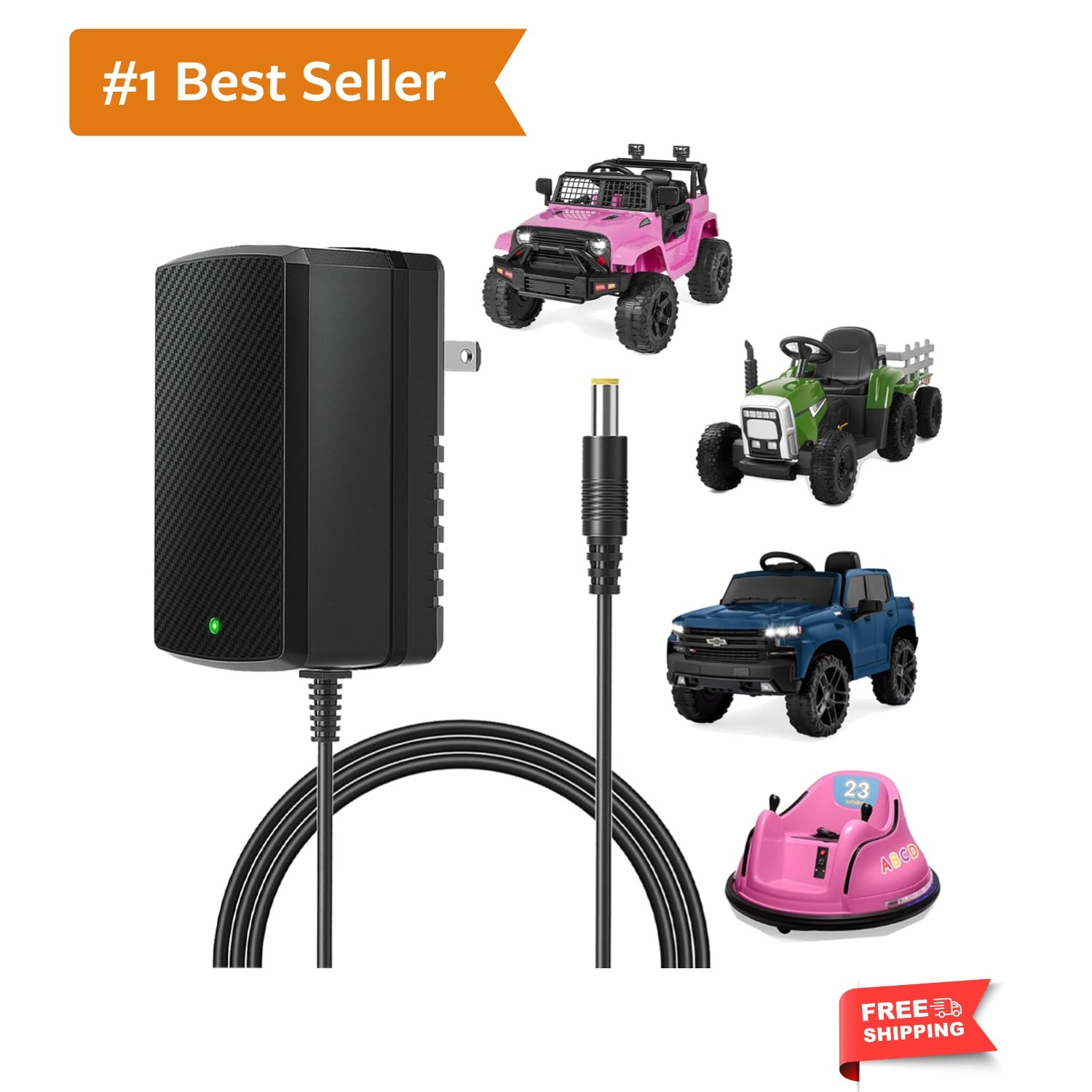 12V Charger for Kids Ride On Car Toys Best Choice for SUV Kid Trax Dynacraft …