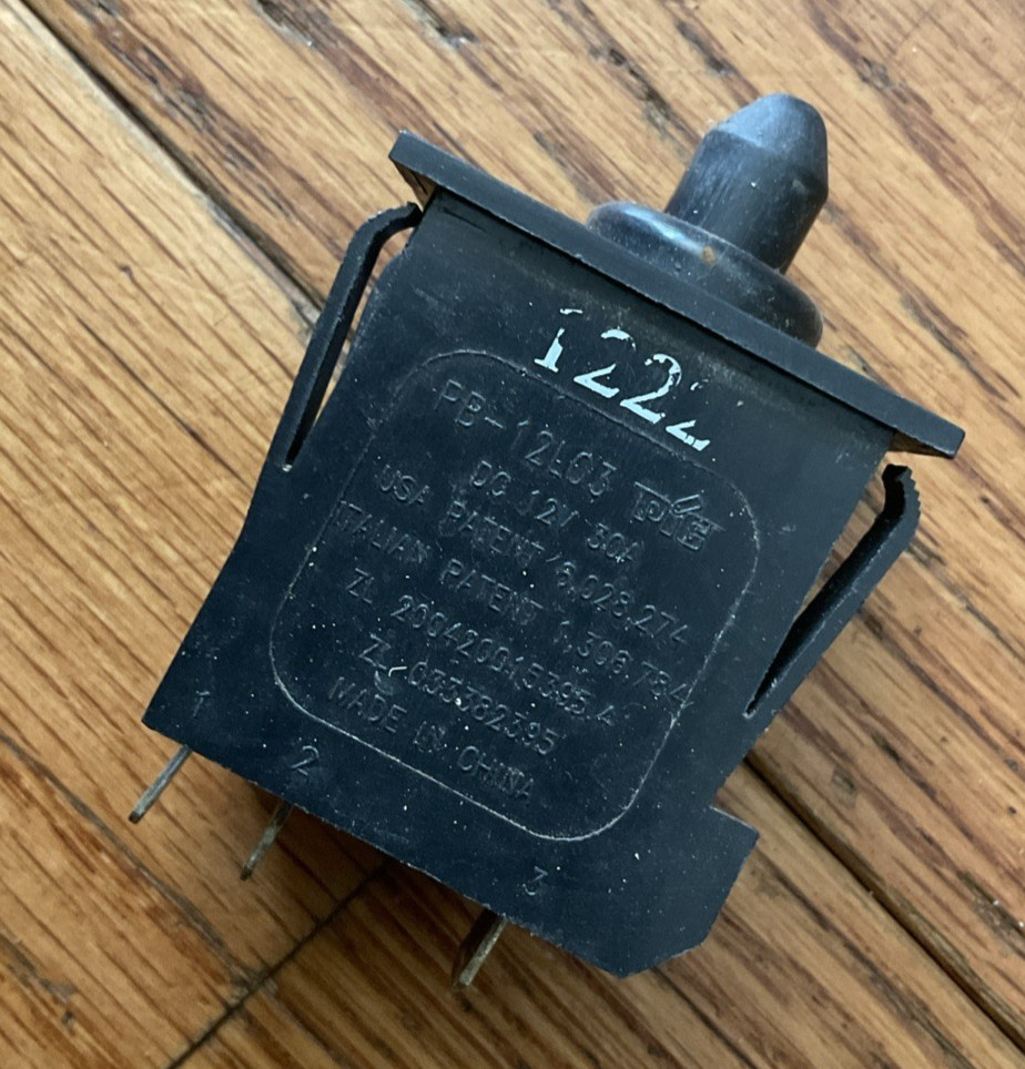Plunger Type Accelerator Foot Switch for Peg Perego John Deere Gator XUV 1222