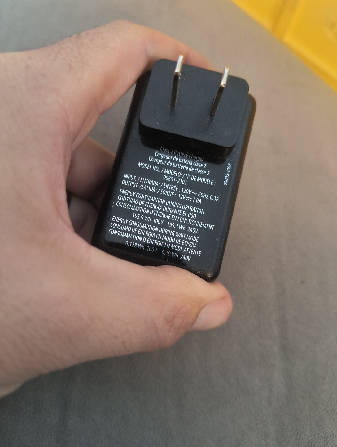 Fisher-Price Power Wheels. Class 2 Battery Charger. Model: 00801-2101
