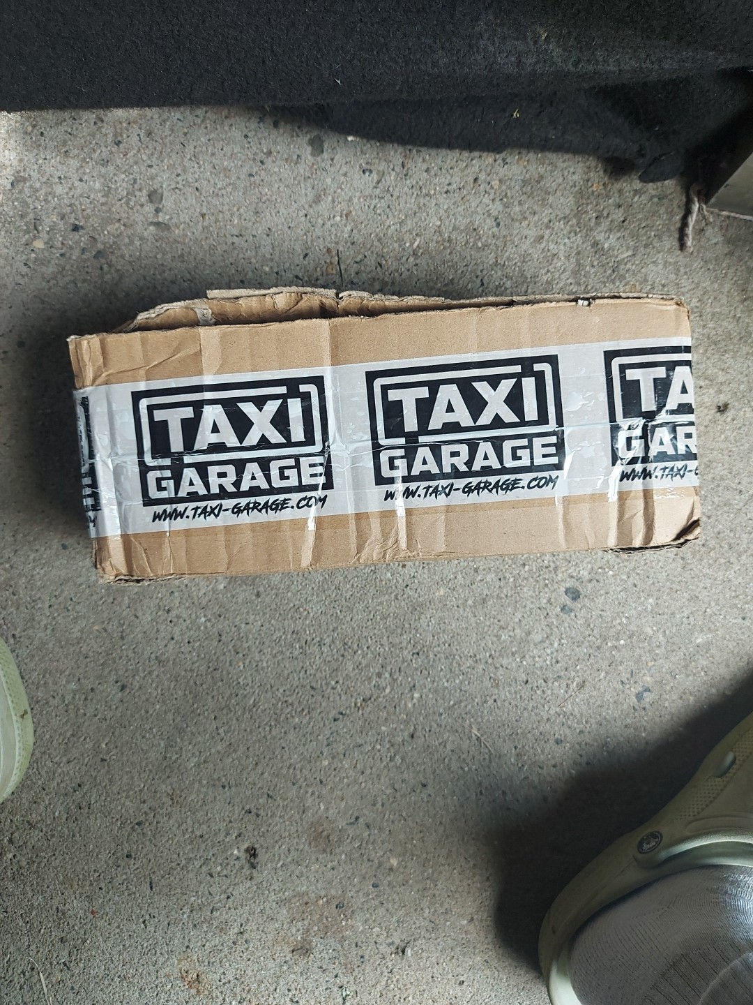 Taxi Garage Charger For Crazy Cart Xl Brand New With A Sticker With It