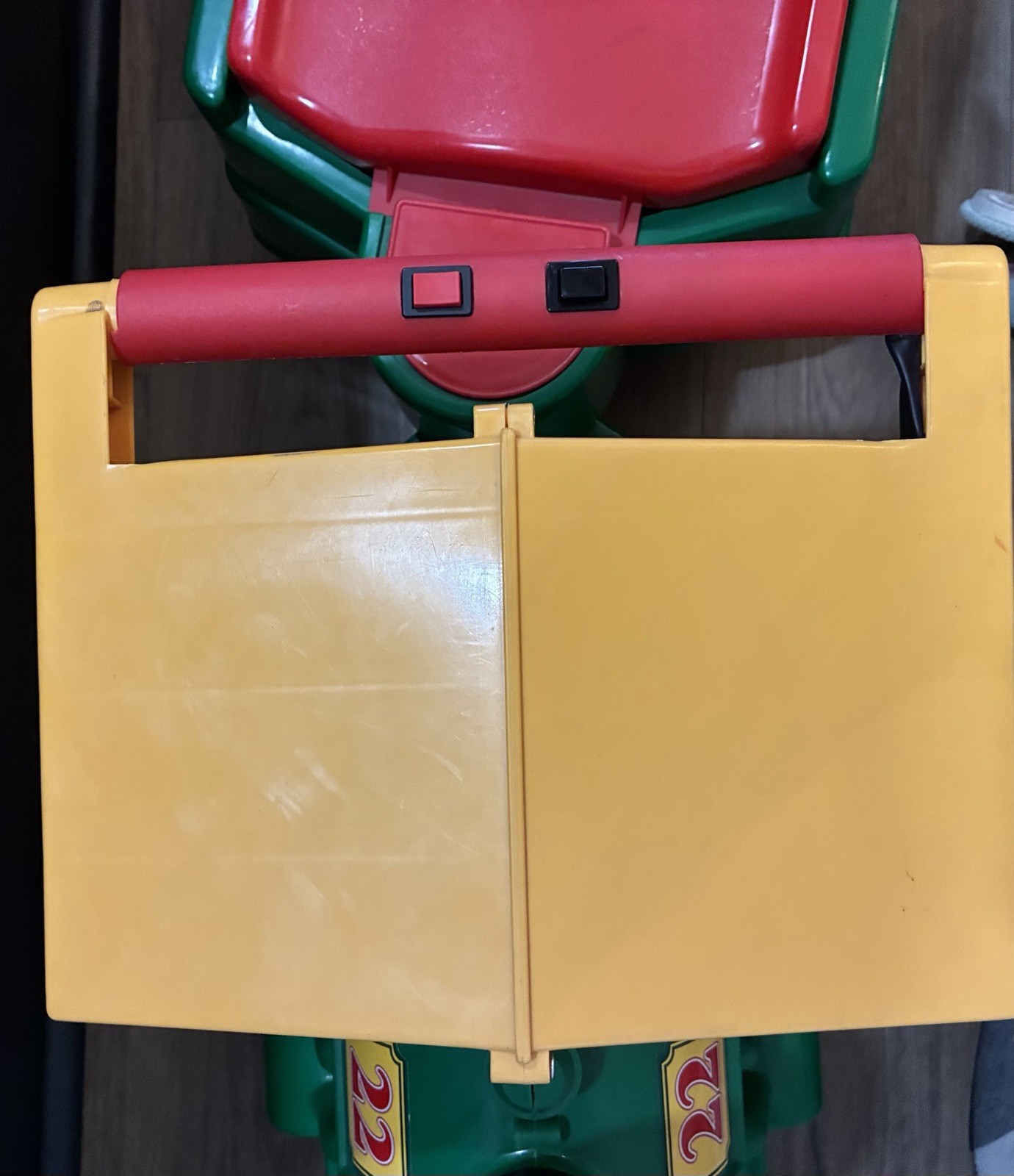 Peg Peroga Santa Fe Ride On Train Missing Wheel/pedal Not Tested No Charger