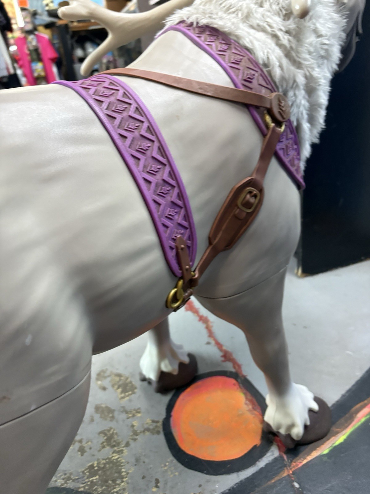 Disney Life-Size Frozen 2 Play Date Ride On Reindeer Preowned
