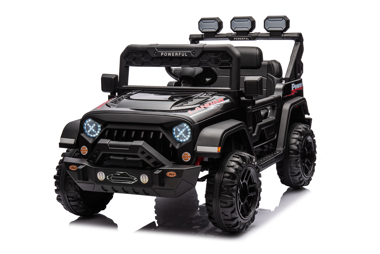 12V7Ah Electric Kids Car Power Wheels Dual Drive Ride-on Truck Vehicle W/Remote