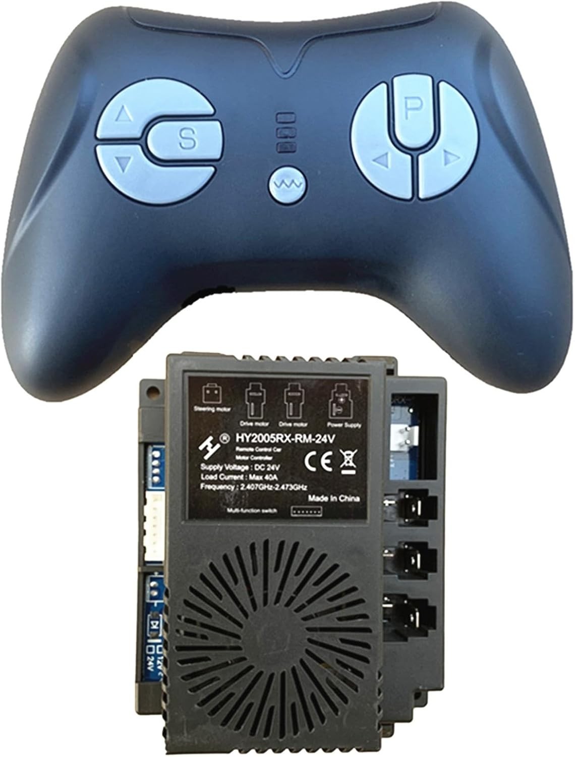 High-Performance 2.4GHz Receiver for Kids’ Powered Wheels – Reliable 24V Control