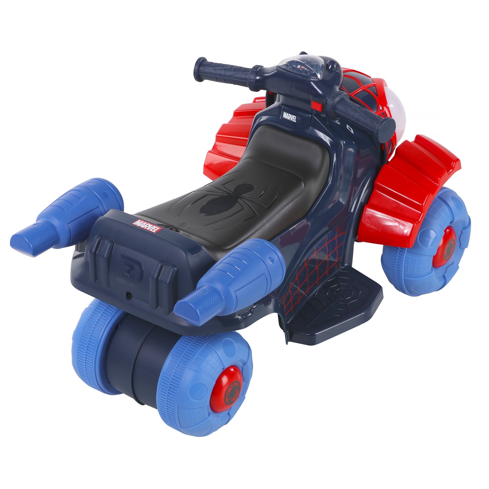 Marvel Spider Man 6V Electric Ride On Quad ATV Toddler Car Toy Ages 1 To 3 New