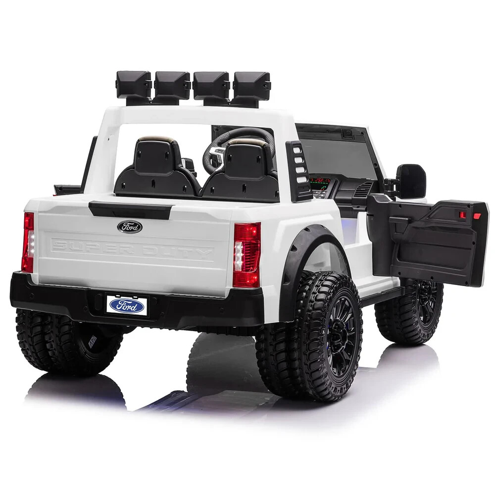 24V 2 SEATS FORD F450 CUSTOM EDITION KIDS RIDE-ON CAR TRUCK,LIGHTS WITH R/C