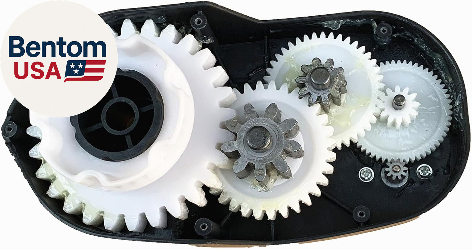 24V High Power Gearbox for Powered Wheel, 24 Volt 30000RPM High Torque Motor Gea