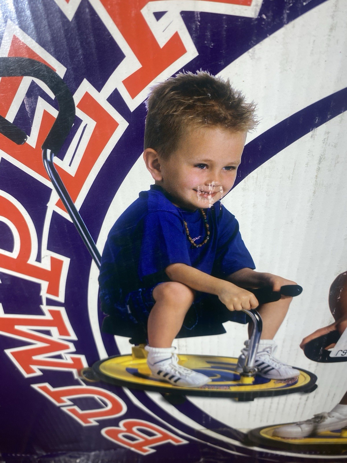 VTG NOS Blitz Bumper Car Kid Powered R6600TR Smooth Rolling Skate Wheel In Box