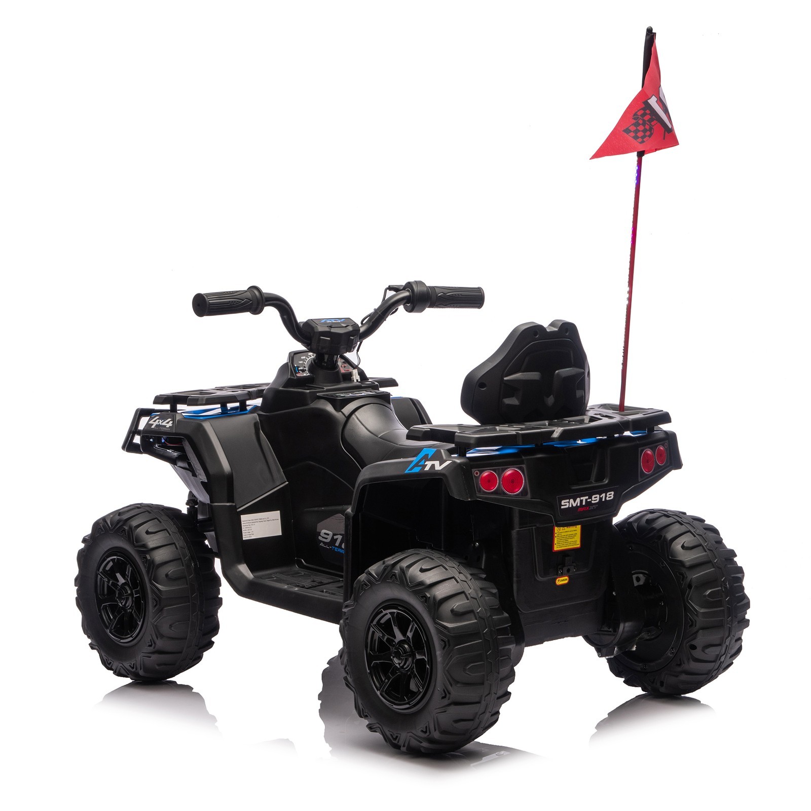 24V Kids Electric ATV 4 Wheeler Quad Car Off-Road Ride On Toy for Kids Aged 3-6