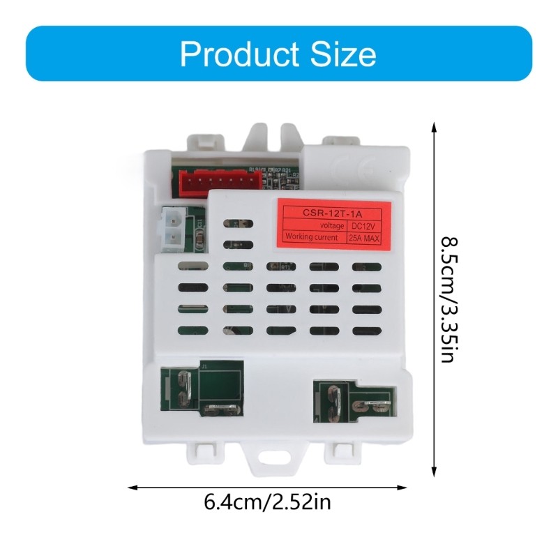 Replacement Controller Motherboard For Kids 12V Ride On Toy Cars With Receiver