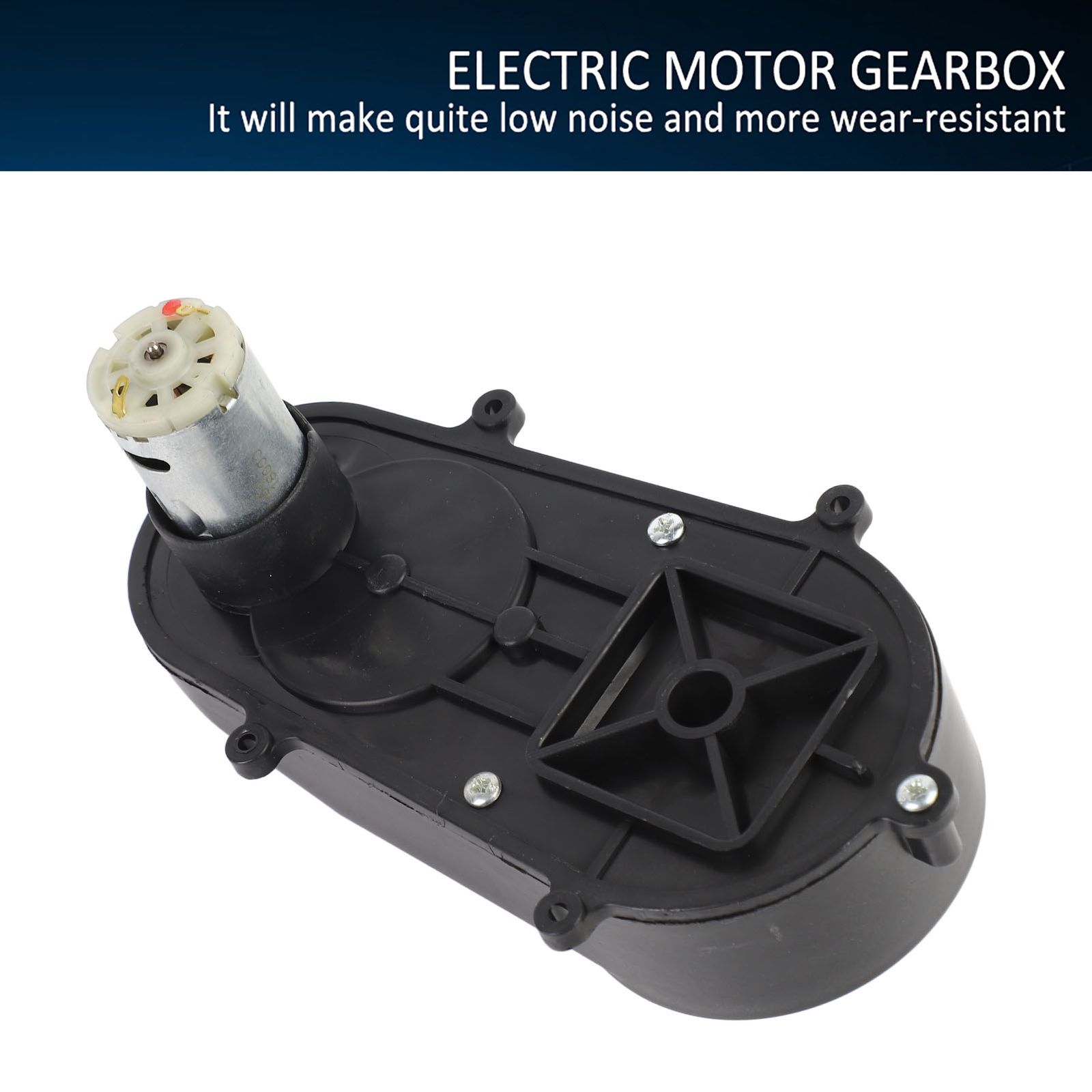 RS390 Electric Motor Gearbox 6V 18000RPM Suitable For Kids Car Toy CAD
