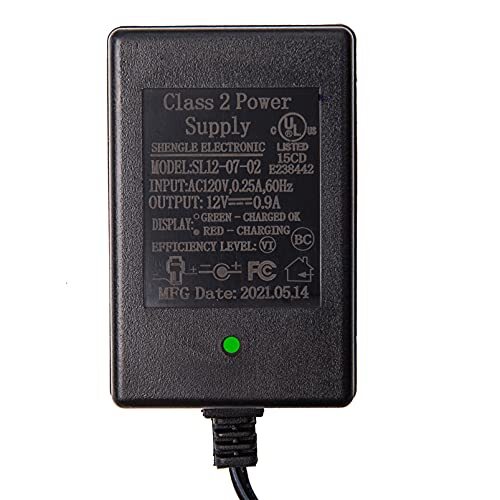 12 Volt Battery Charger for Ride on Toys,12V0.9A Kids Electric Car Riding Toy