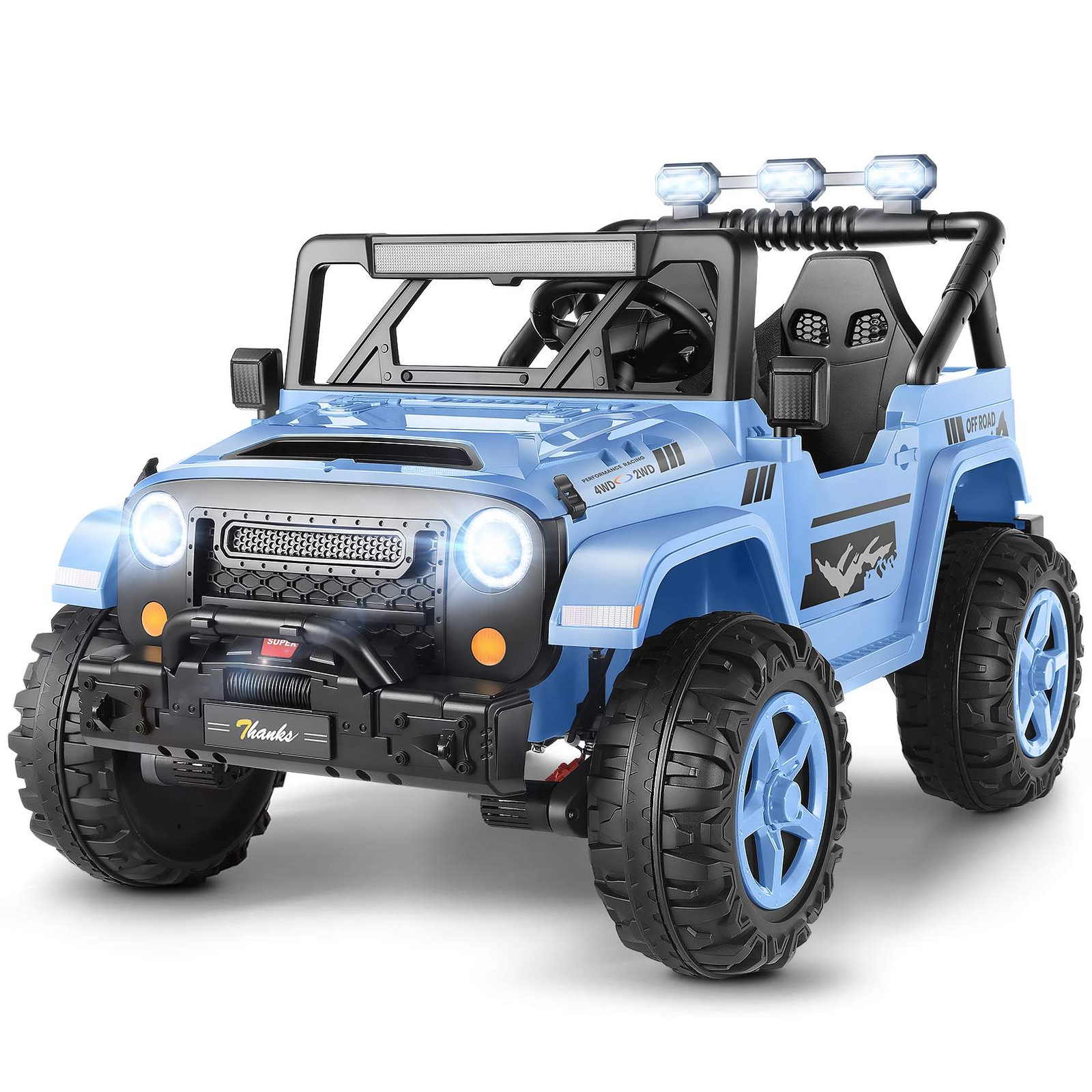 Ride On Car 24V 2WD/4WD Electric Car 4x4Off-Road Battery Powered with Remote