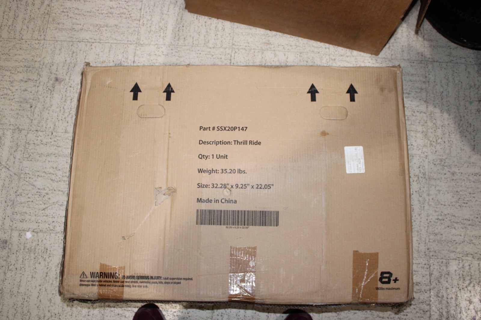 Snap On Tools “THRILL RIDE” TRICYCLE Ride-On Scooter NEW IN ORIGINAL BOX