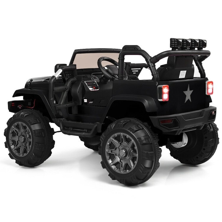 12V Battery Electric Kids Ride On Truck With Portable Handle & Remote Control