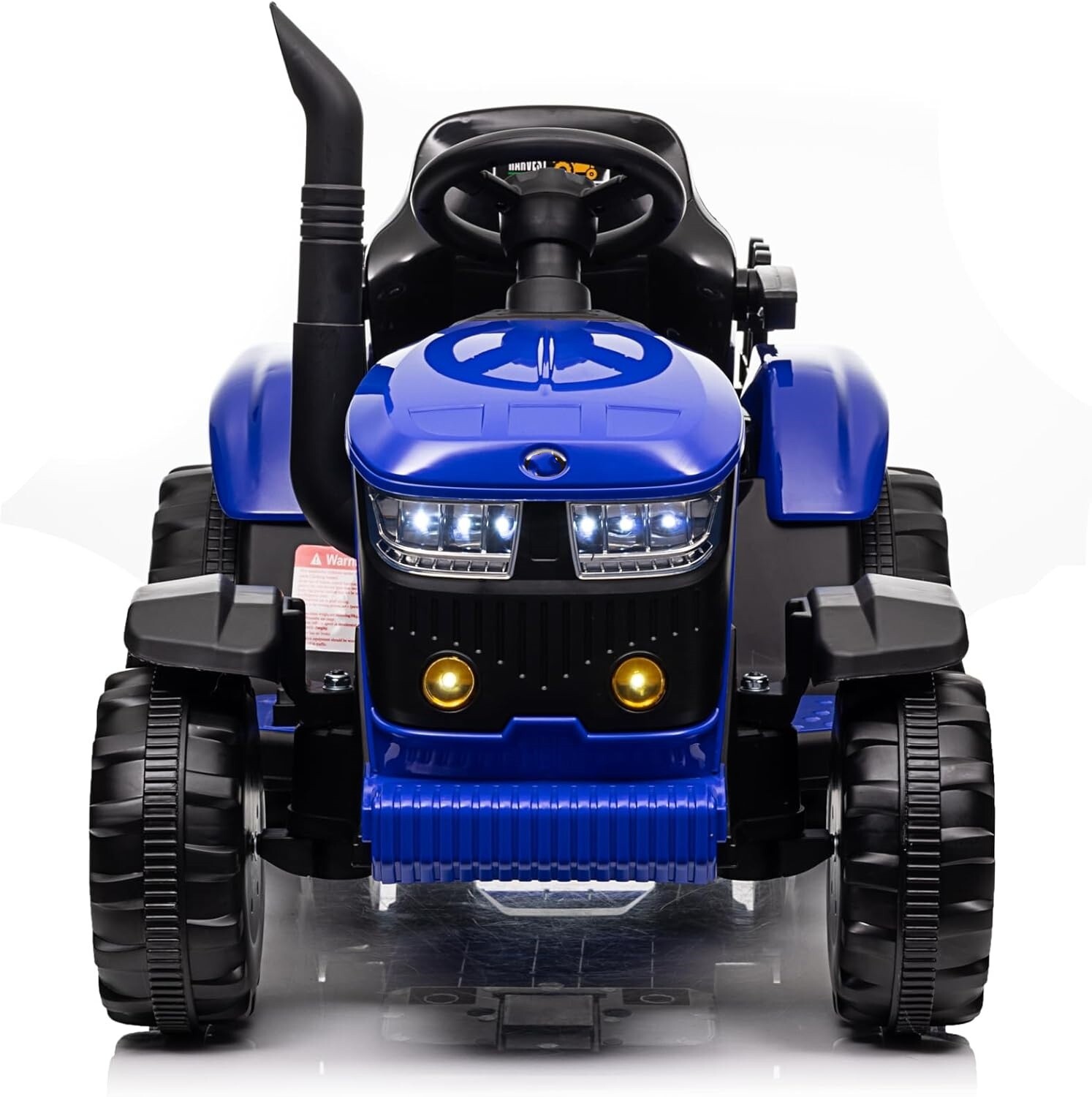 12V Kids Ride On Electric Tractor with Trailer&Remote Control for Kids 3-8 Years