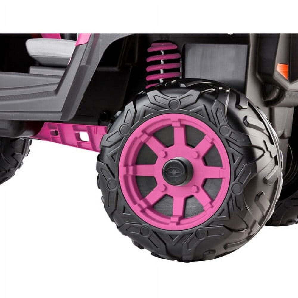 Peg Perego Polaris Ranger RZR 900 12V Battery-Powered Ride-on Toy Red or Pink