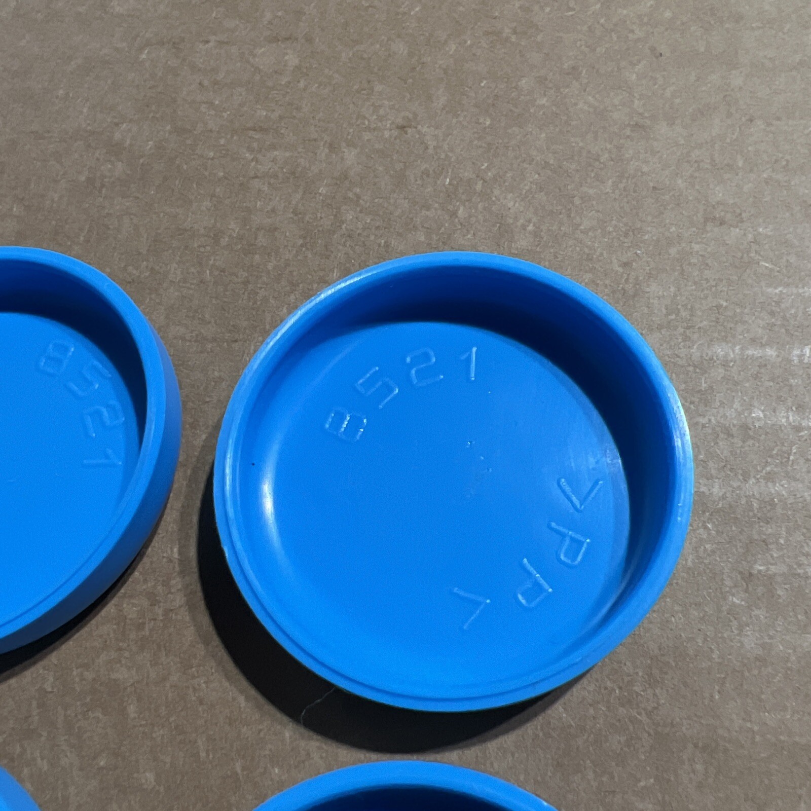 Peg Perego Thomas the Train Ride-On Replacement Part~BLUE WHEEL CAP COVERS (X6)