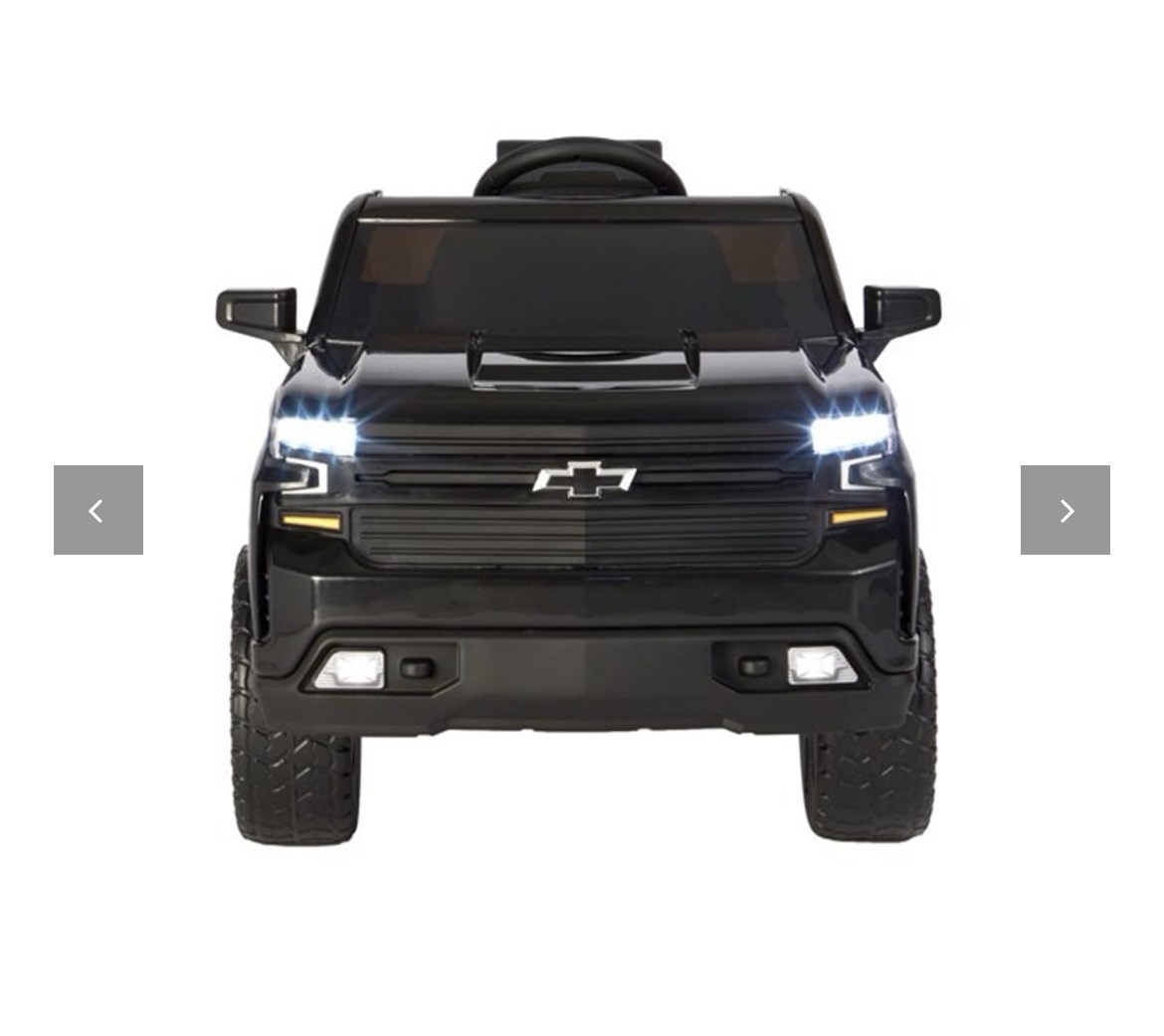 🚗 NEW Kalee 12V Blue Chevy Silverado Trail Boss Ride-On Truck