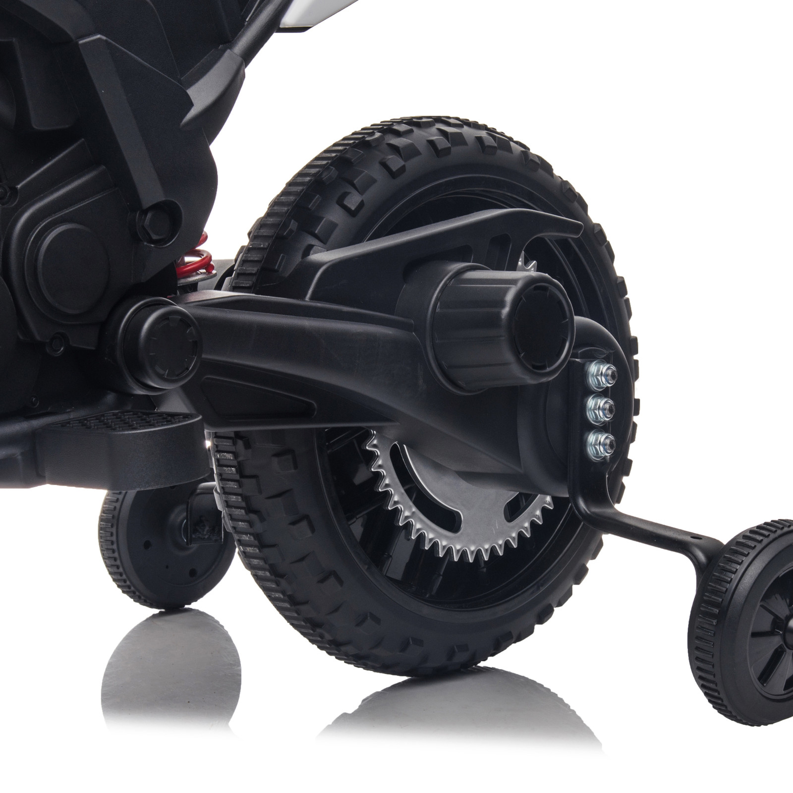 12V Aprilia Motorcycle Kids Ride On Toy Electric Power Bike Bluetooth 66lb Cap