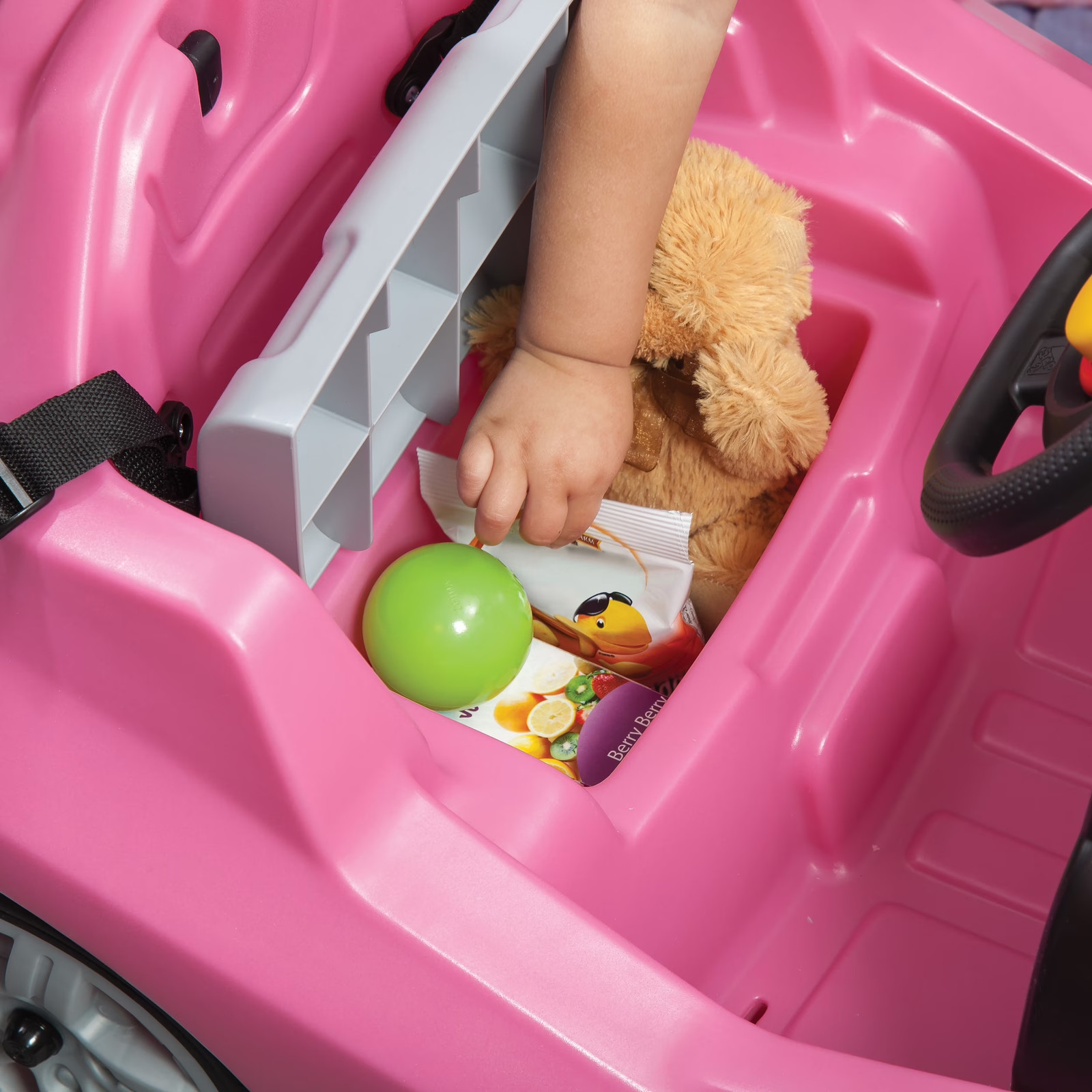 Kids Ride On Toy Toddler Push Car Cup Holder Portable Choose Your Color