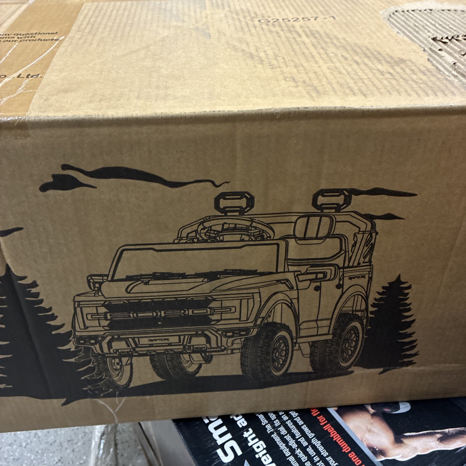 First Ride On 12V Licensed Ford F-150 Raptor Kids Ride on Toy. Black