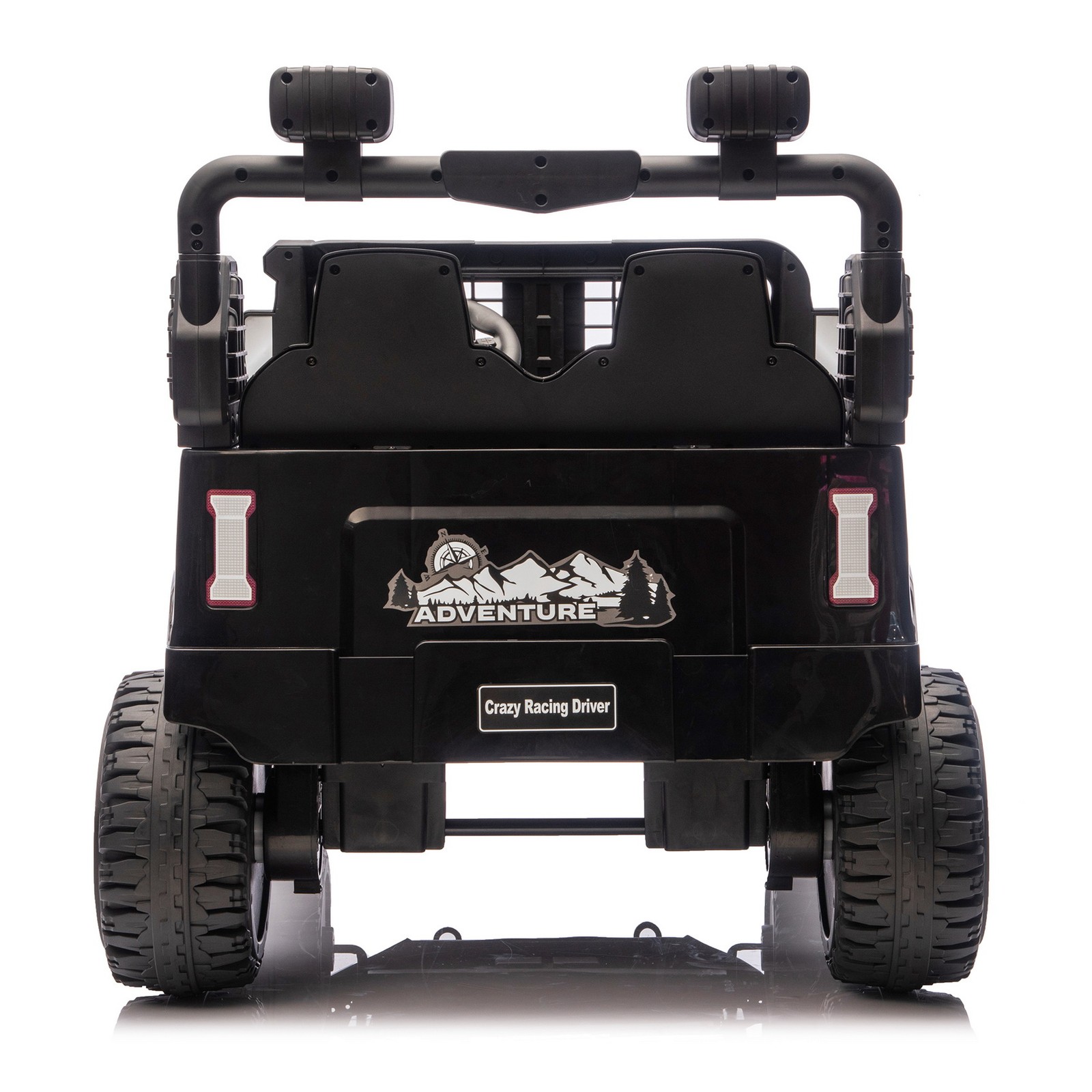24V 2-Seater Off-Road Ride On Jeep Car Toy Parent Control LED Music Dual Motors