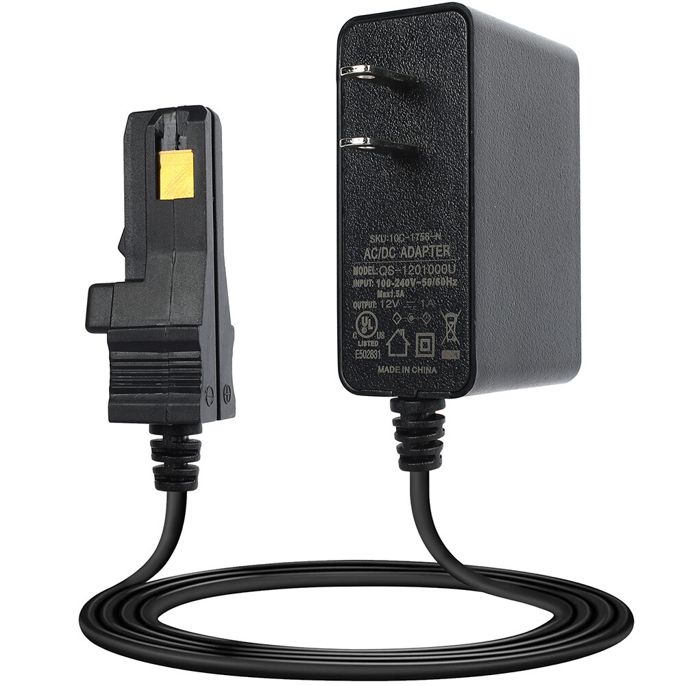 12-Volt Charger for Power Wheels Gray Battery and Orange Top Battery 00801-1778