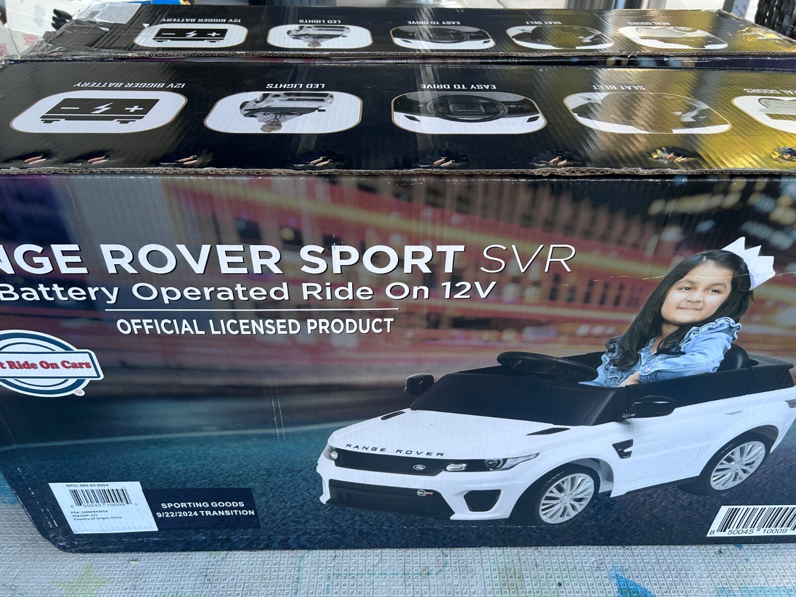 Best Ride on Cars 12V Range Rover Powered Ride-On – White