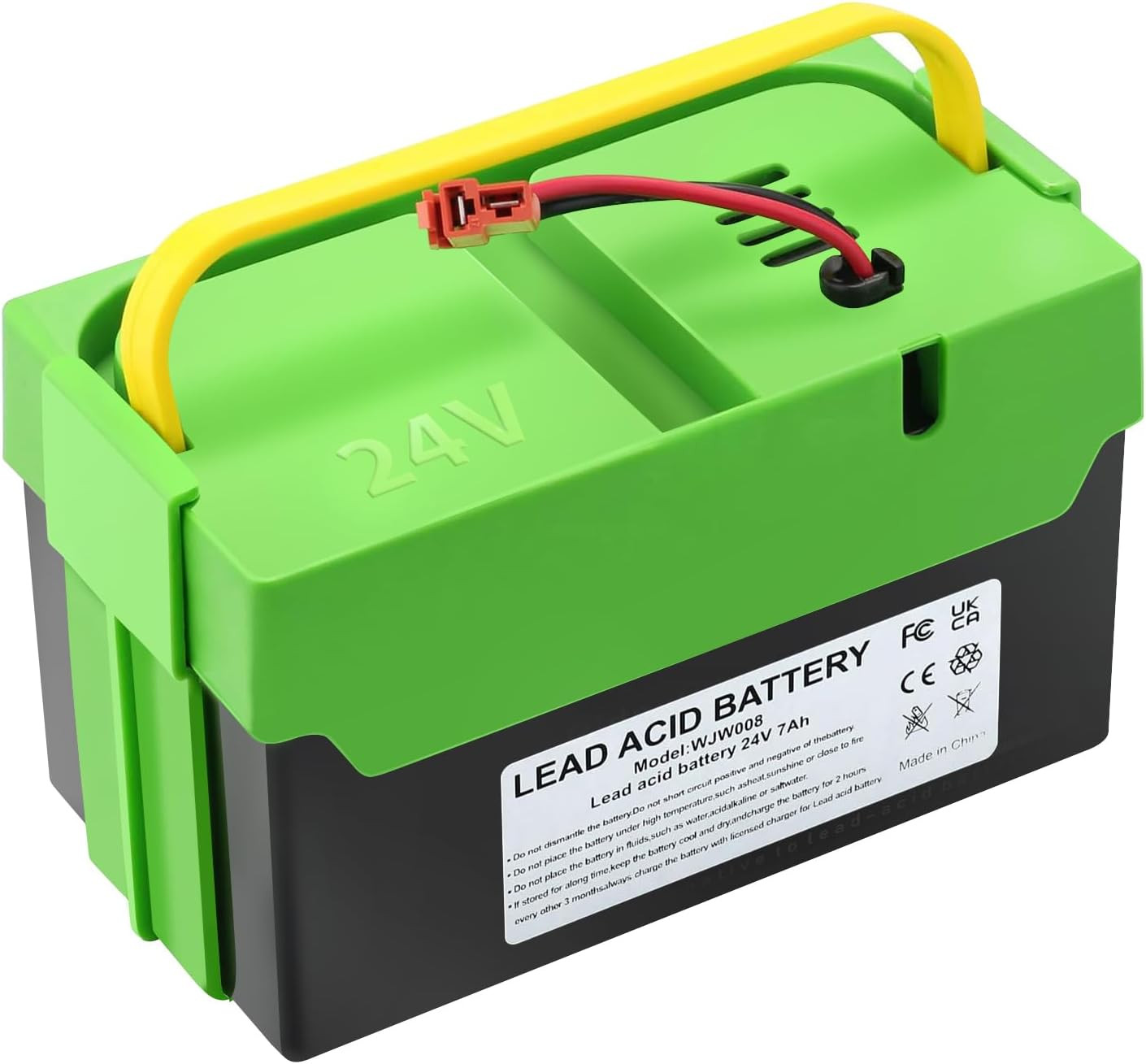 24V Battery for Ride on Toys, 24 Volt 7Ah Rechargeable Battery for Power Wheels,
