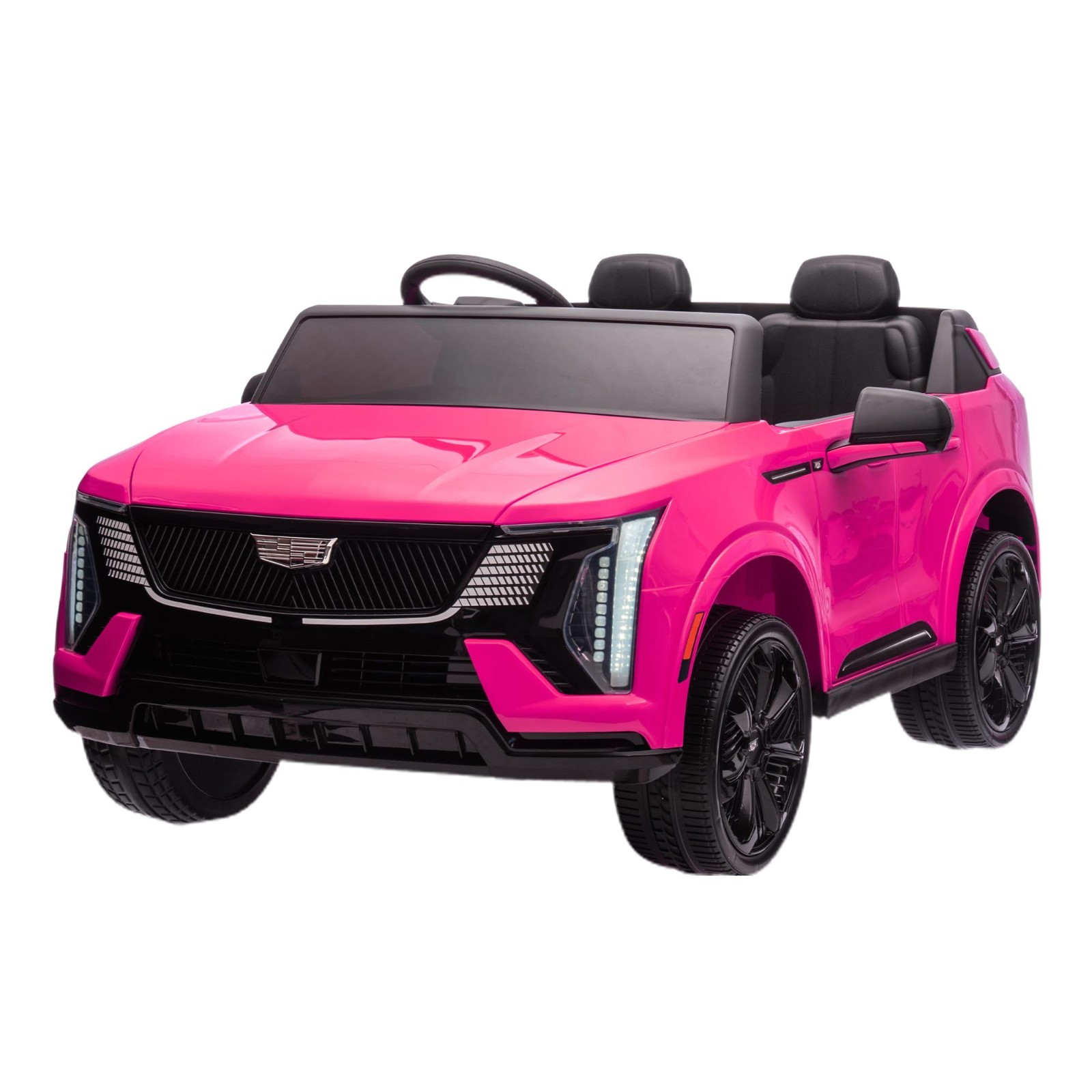 2 Seaters Cadillac Licensed 24V Ride On Car Girls Gift w/ Parent Remote Control
