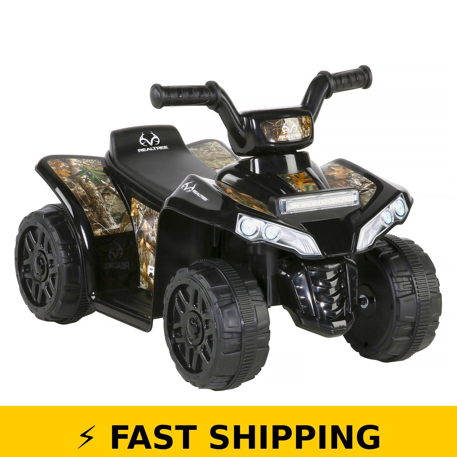 Realtree 6V Quad Ride-On for Kids 3+, Camo