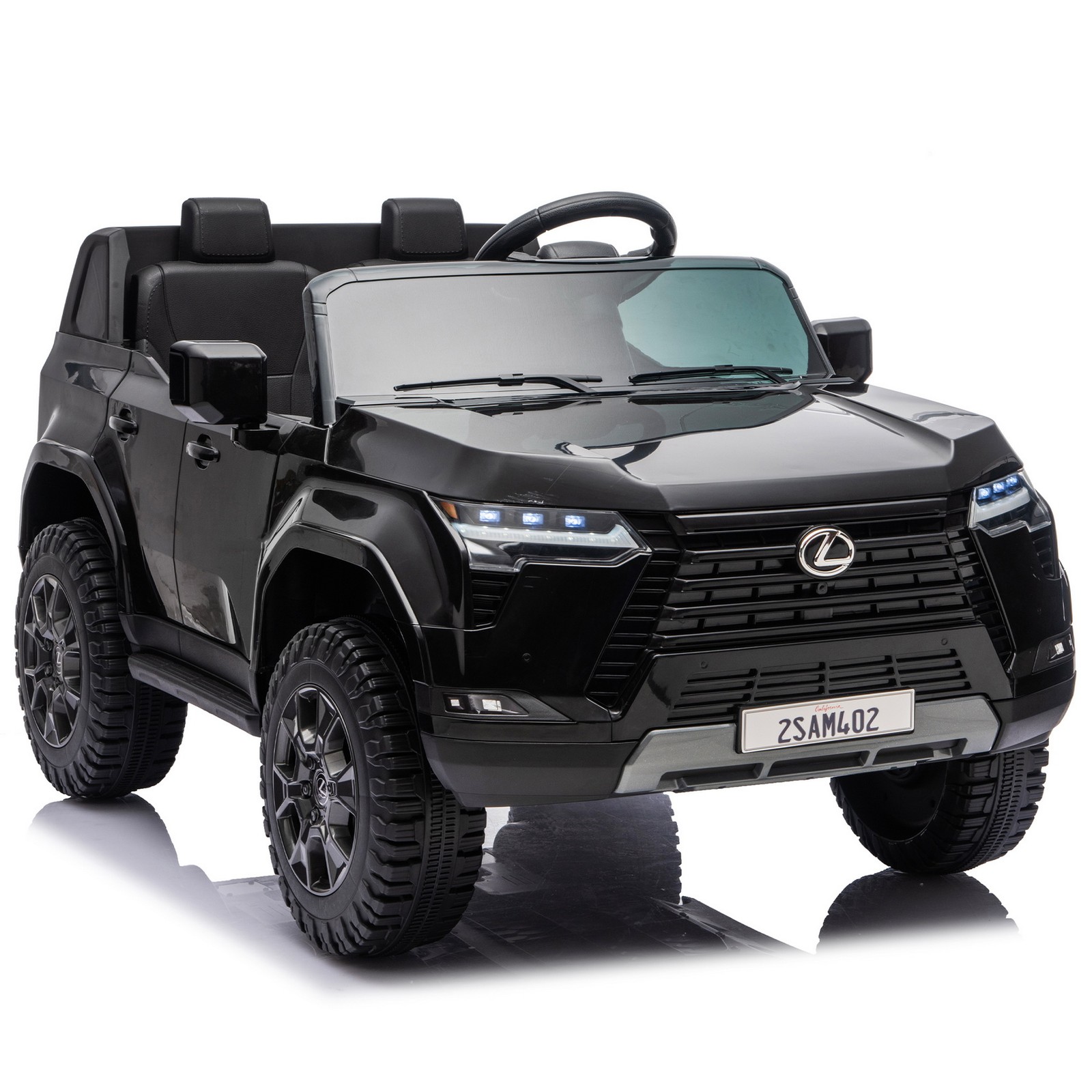 Licensed Lexus GX550 24V 7Ah 2-Seater Kids Ride On SUV Car Music Parent Control