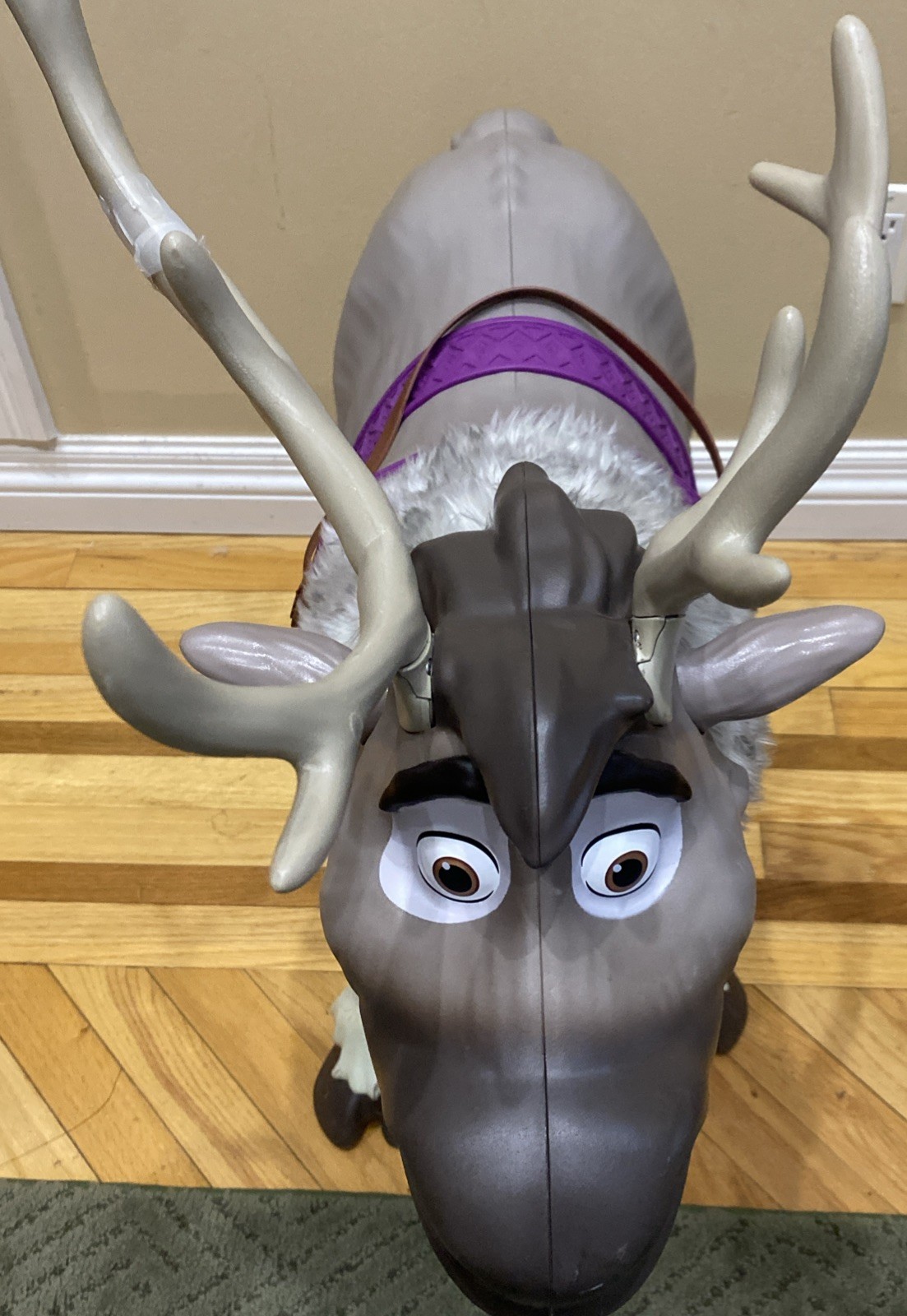 Disney Frozen 2 Playdate Sven Ride-On Reindeer Child Size Toy with Sounds
