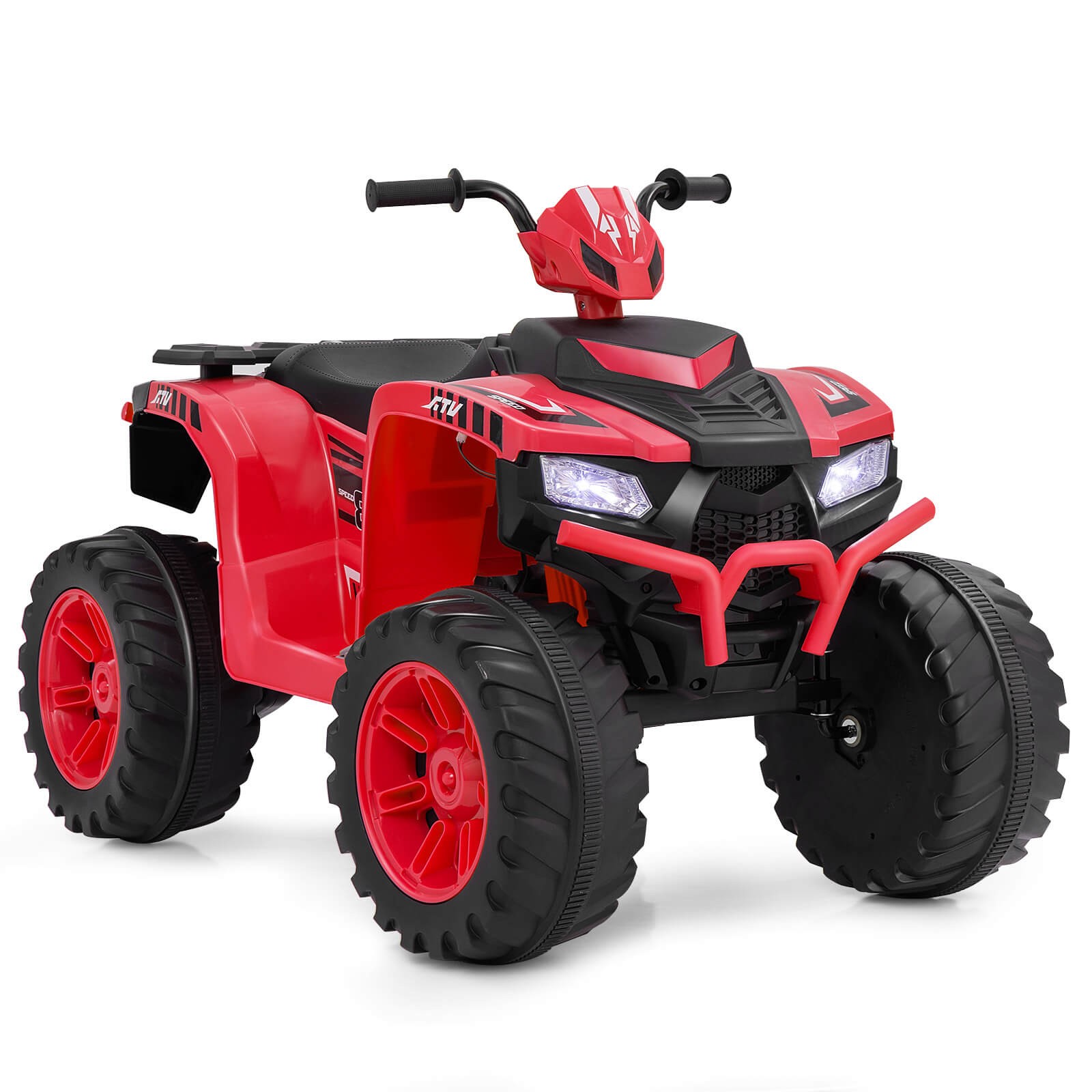 24V Kids Ride-On Electric ATV 4-Wheeler Quad Car with Wireless Connection