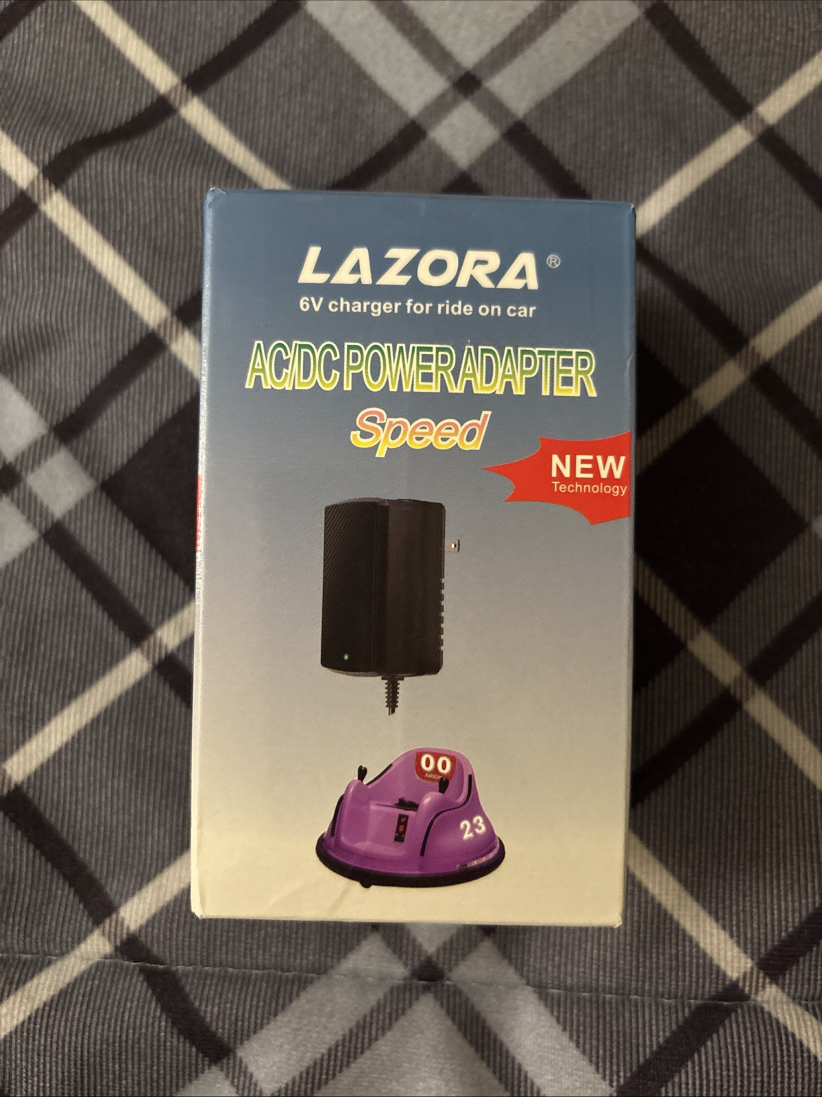LAZORA 6V Charger For Ride On Car Replacement AC/ DC Power adapter New