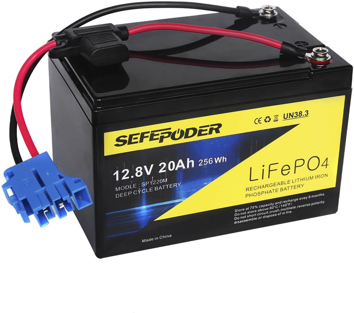 Replacement Battery Compatible with Peg Perego 12 Volt Ride on Toys 12V 20Ah
