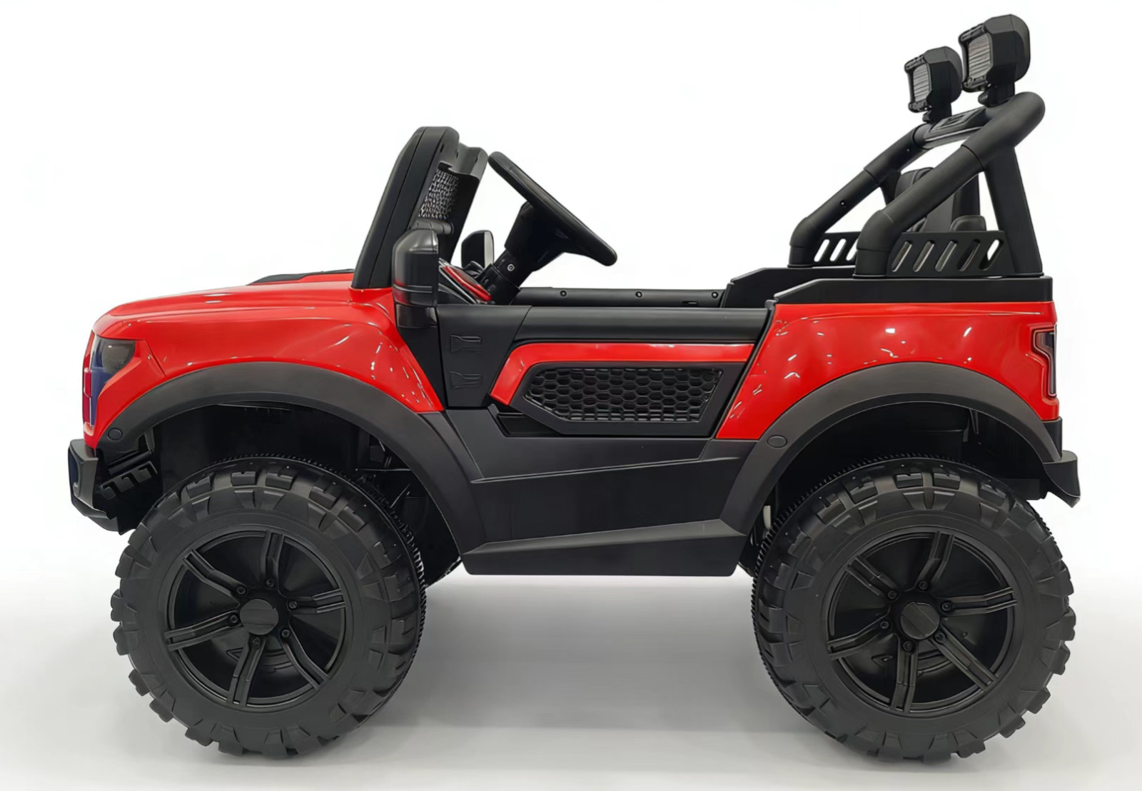 12V Kids Ride On Car – 2 Motors, Remote, Swing & Lights